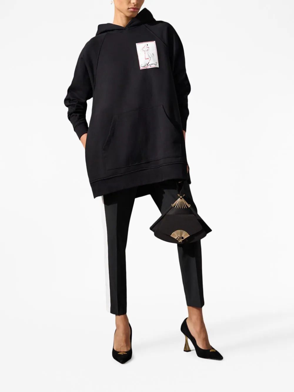 Karl Lagerfeld Karl Series graphic-print hoodie - Image 2