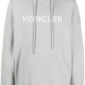 Moncler  logo-print drawstring hoodie
