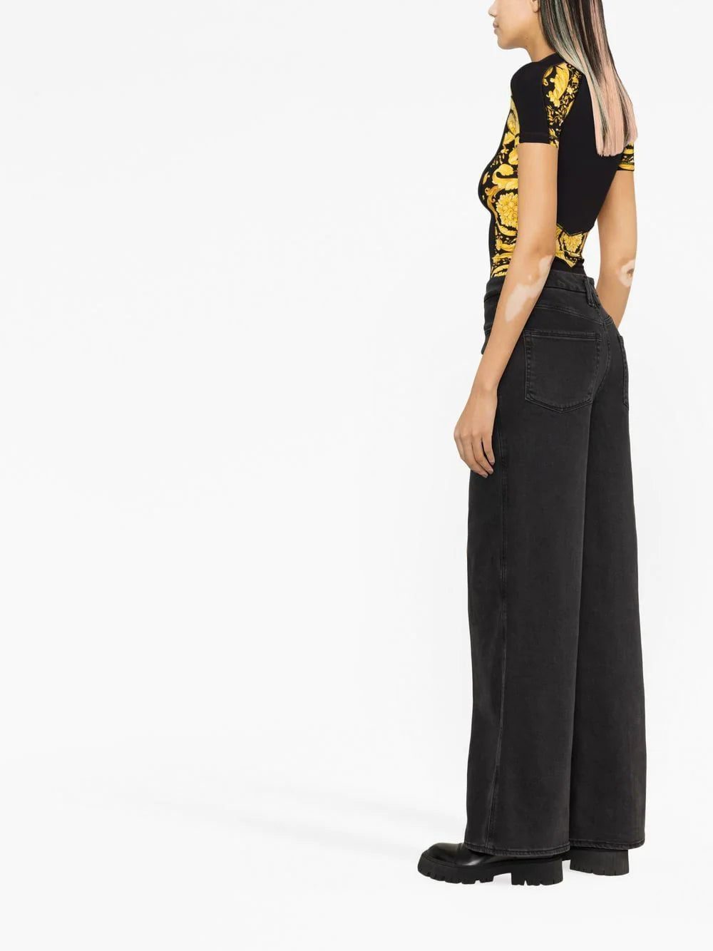 Versace baroque-print T-shirt - Image 3