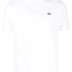 Lacoste  logo-patch cotton polo shirt