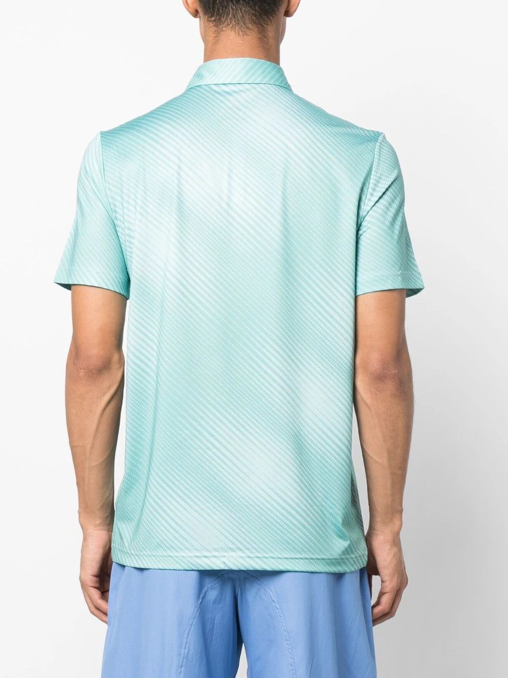 Lacoste graphic-print stretch polo shirt - Image 3