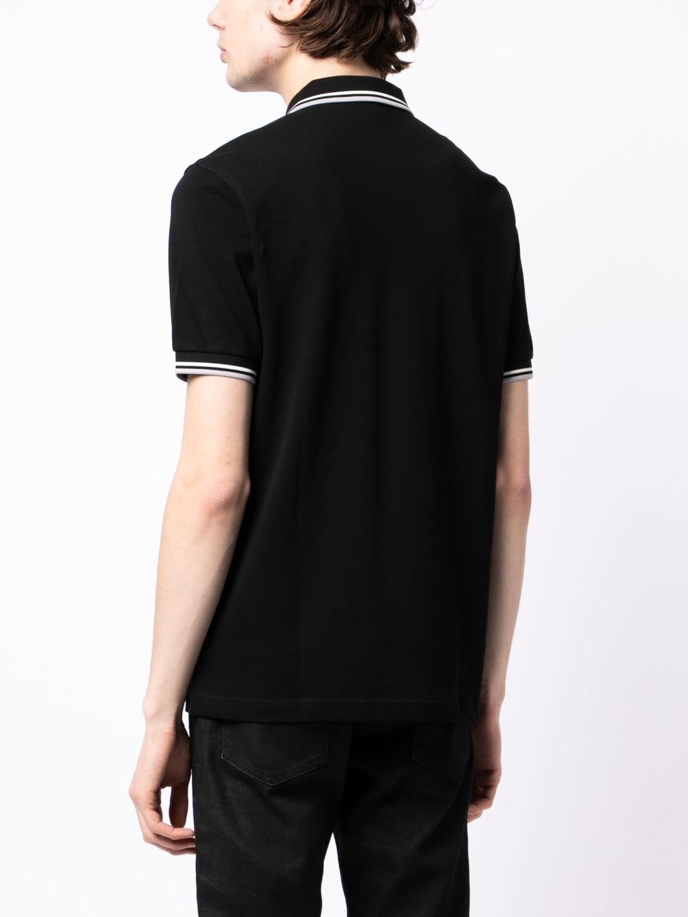 Fred Perry embroidered-logo short-sleeved polo shirt - Image 4