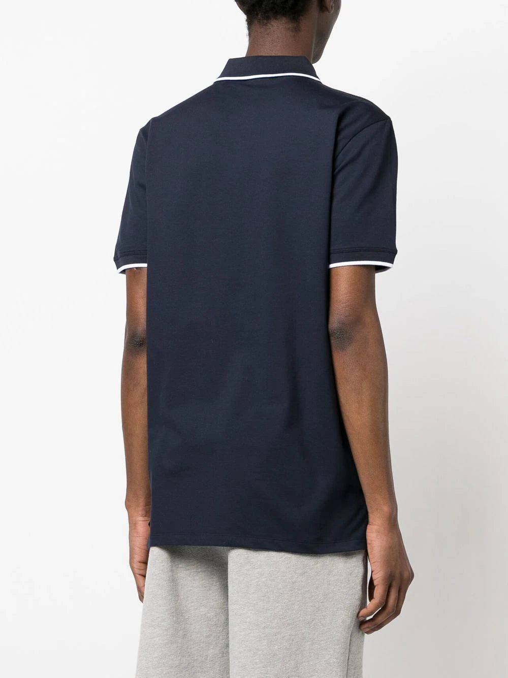 HUGO chest logo-print polo shirt - Image 4