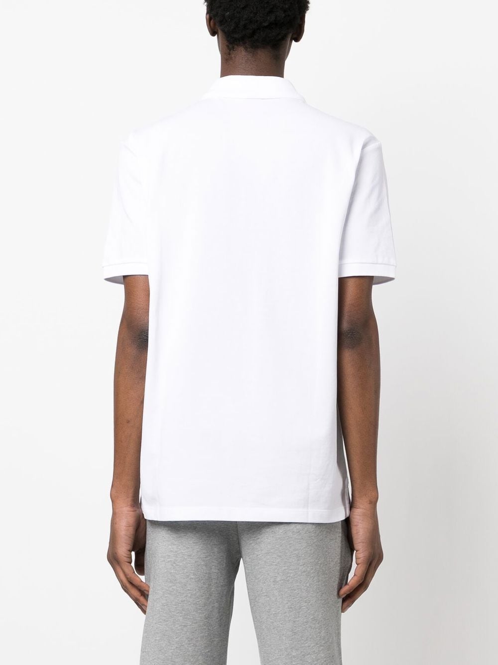 HUGO chest logo-print polo shirt - Image 4