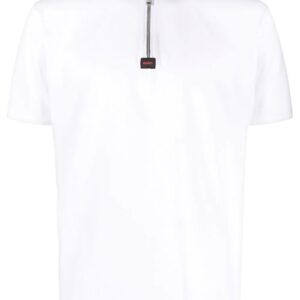 BOSS  logo-patch detail polo shirt