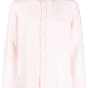 BOSS  button-down fastening linen shirt