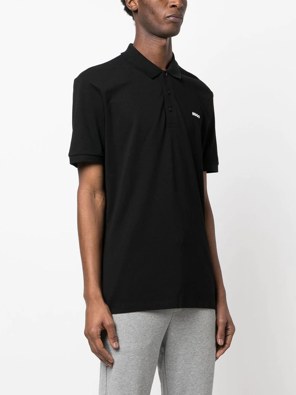 BOSS chest logo-print polo shirt - Image 2