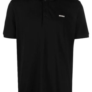 BOSS  chest logo-print polo shirt