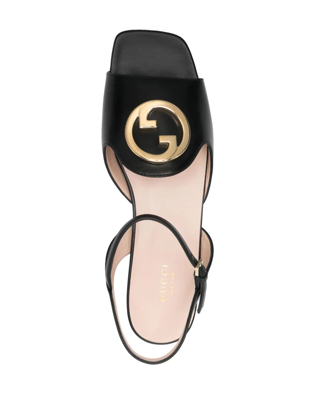 Gucci Interlocking G-logo leather sandals - Image 4
