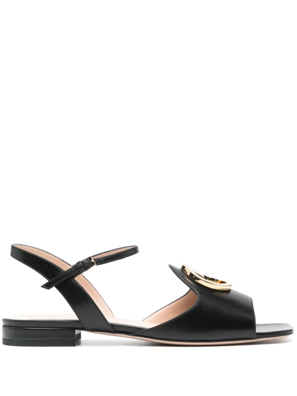 Gucci Interlocking G-logo leather sandals
