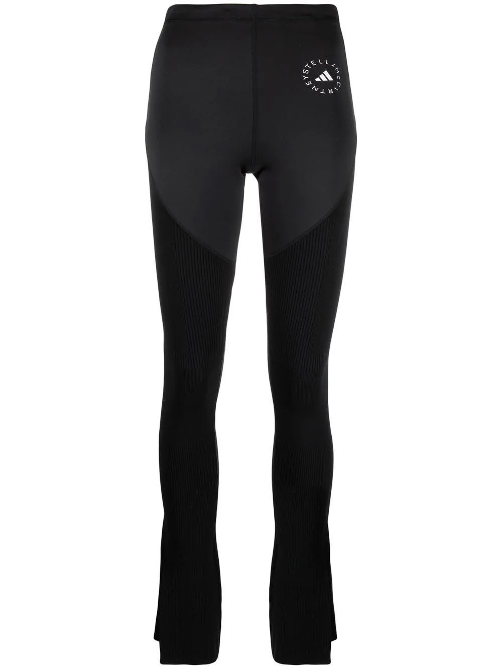 adidas by Stella McCartney logo-print high-waisted leggings