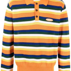 Dsquared2 horizontal-stripe polo shirt