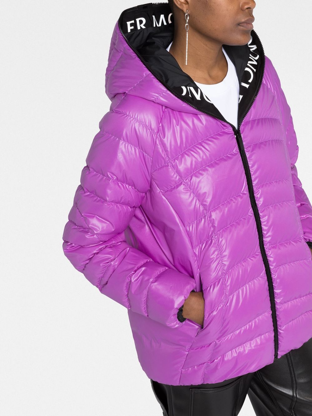 Moncler hooded padded jacket - Image 3