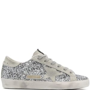 Golden Goose Super-Star glitter sneakers