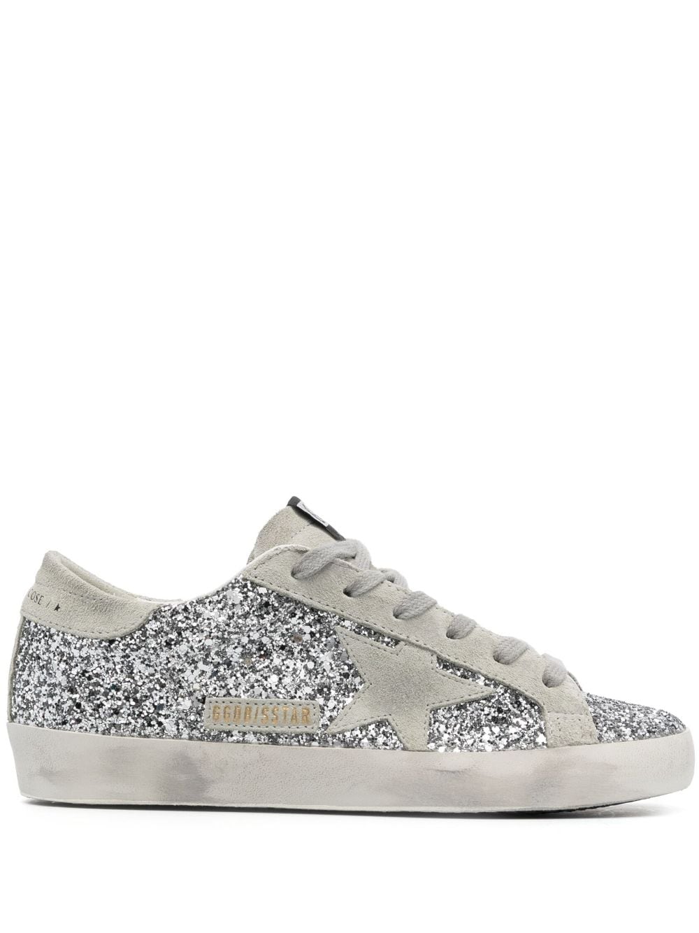 Golden Goose Super-Star glitter sneakers