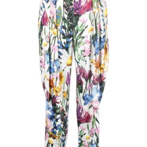 Stella McCartney floral-print tappered trousers