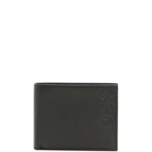 BOSS logo-debossed bi-fold wallet