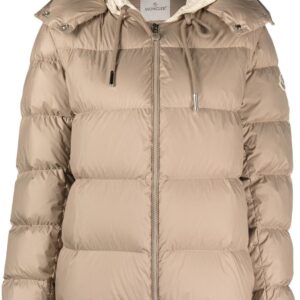 Moncler  Beige Dronieres Padded Jacket