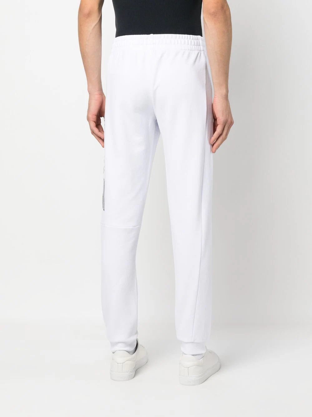 Ea7 Emporio Armani logo-print track pants - Image 4