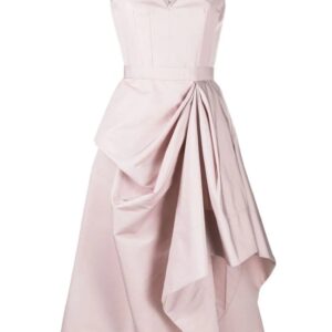 Alexander McQueen  gathered midi dress