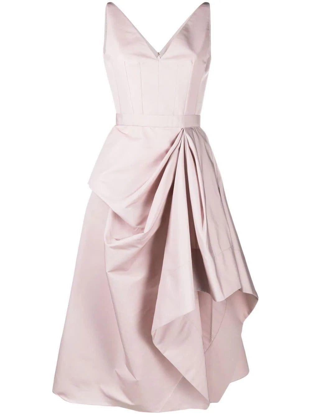 Alexander McQueen gathered midi dress