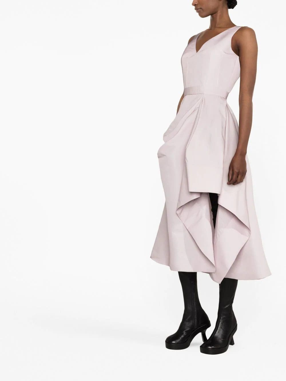 Alexander McQueen gathered midi dress - Image 3
