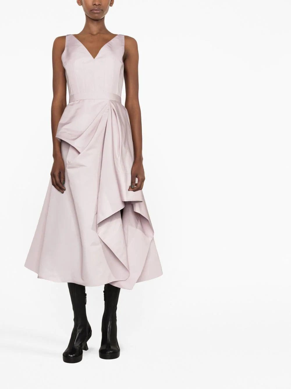 Alexander McQueen gathered midi dress - Image 2