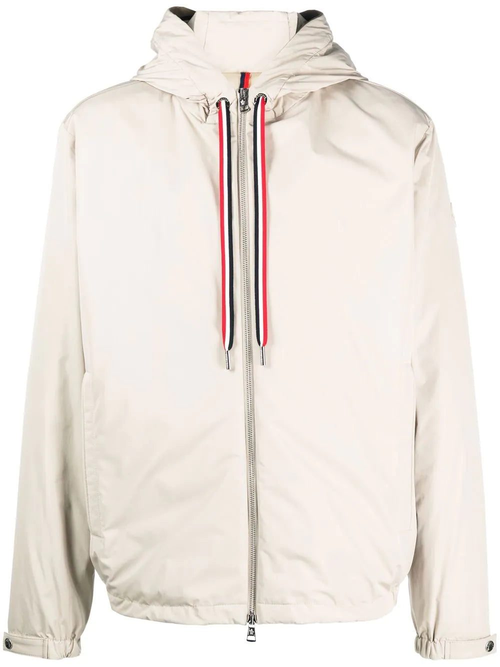 Moncler logo-patch hooded jacket