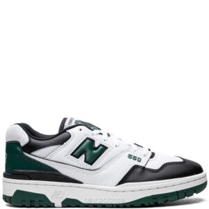 New Balance 550 "Black/White/Green" low-top sneakers