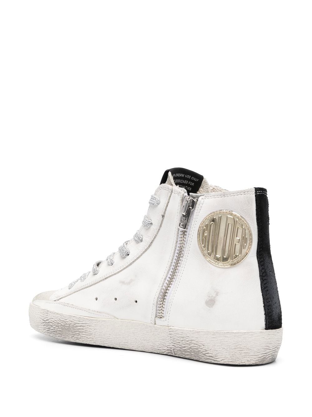 Golden Goose star patch leather high-top sneakers - Image 3