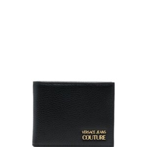 Versace Jeans Couture logo-lettering bi-fold wallet