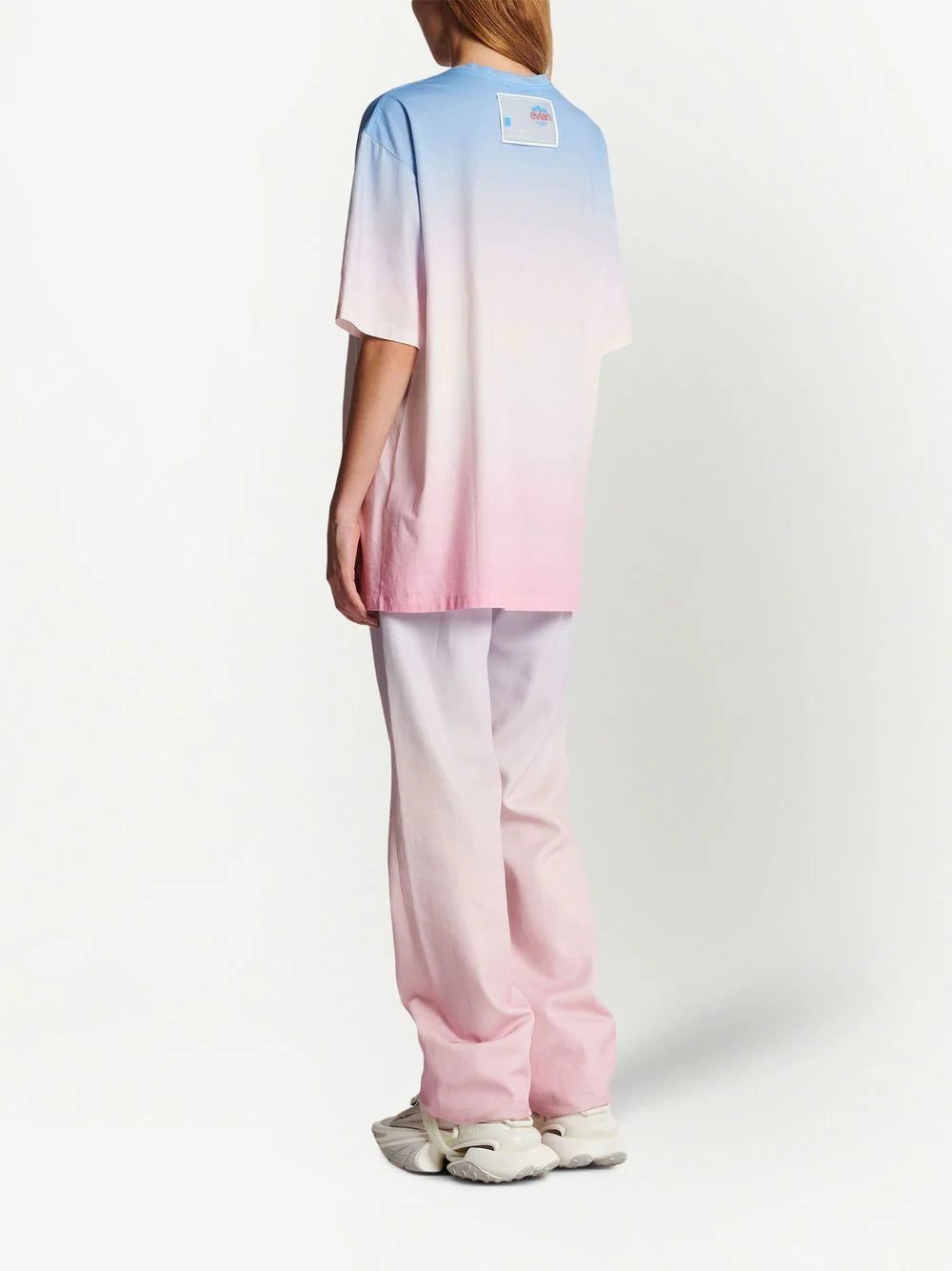 Balmain x Evian gradient-effect T-shirt - Image 4