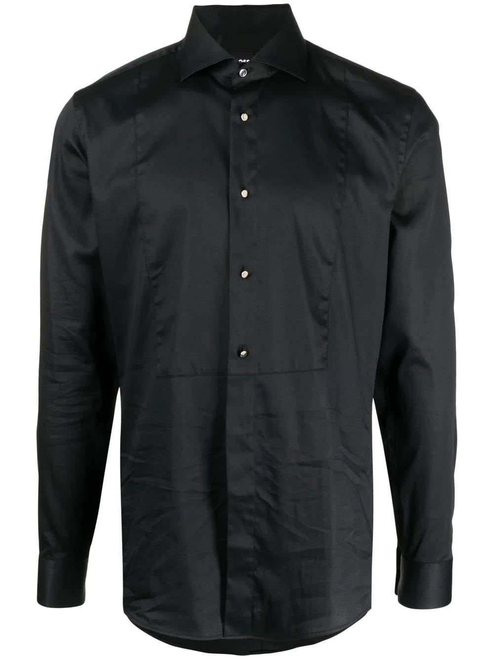 BOSS buttoned-up long-sleeved shirt