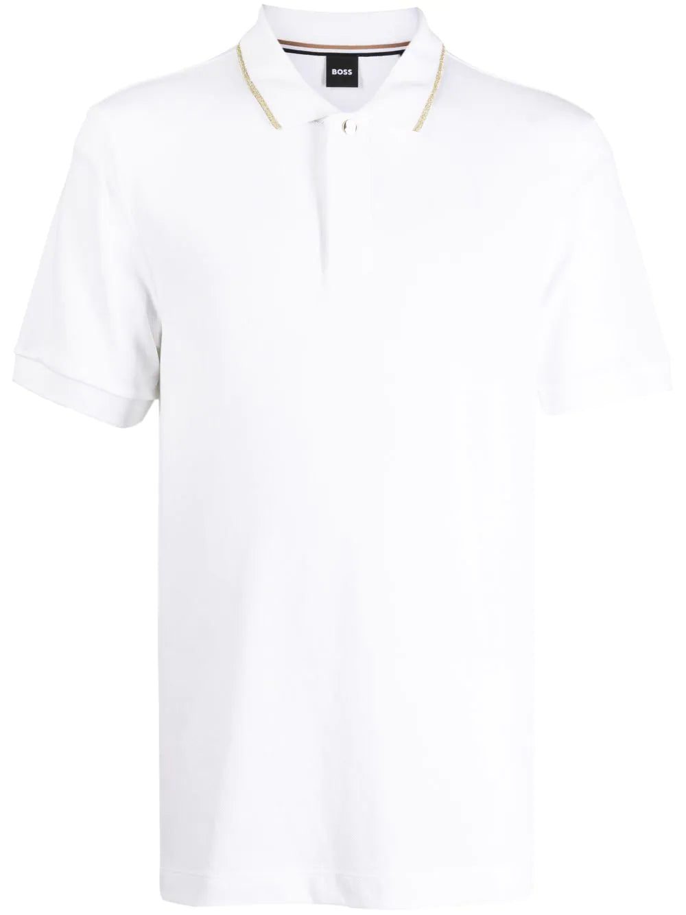 BOSS shortsleeved cotton polo shirt