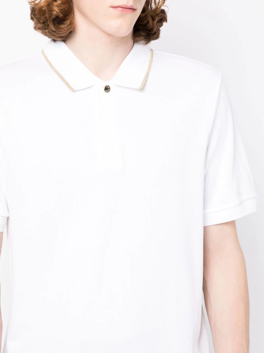 BOSS shortsleeved cotton polo shirt - Image 4