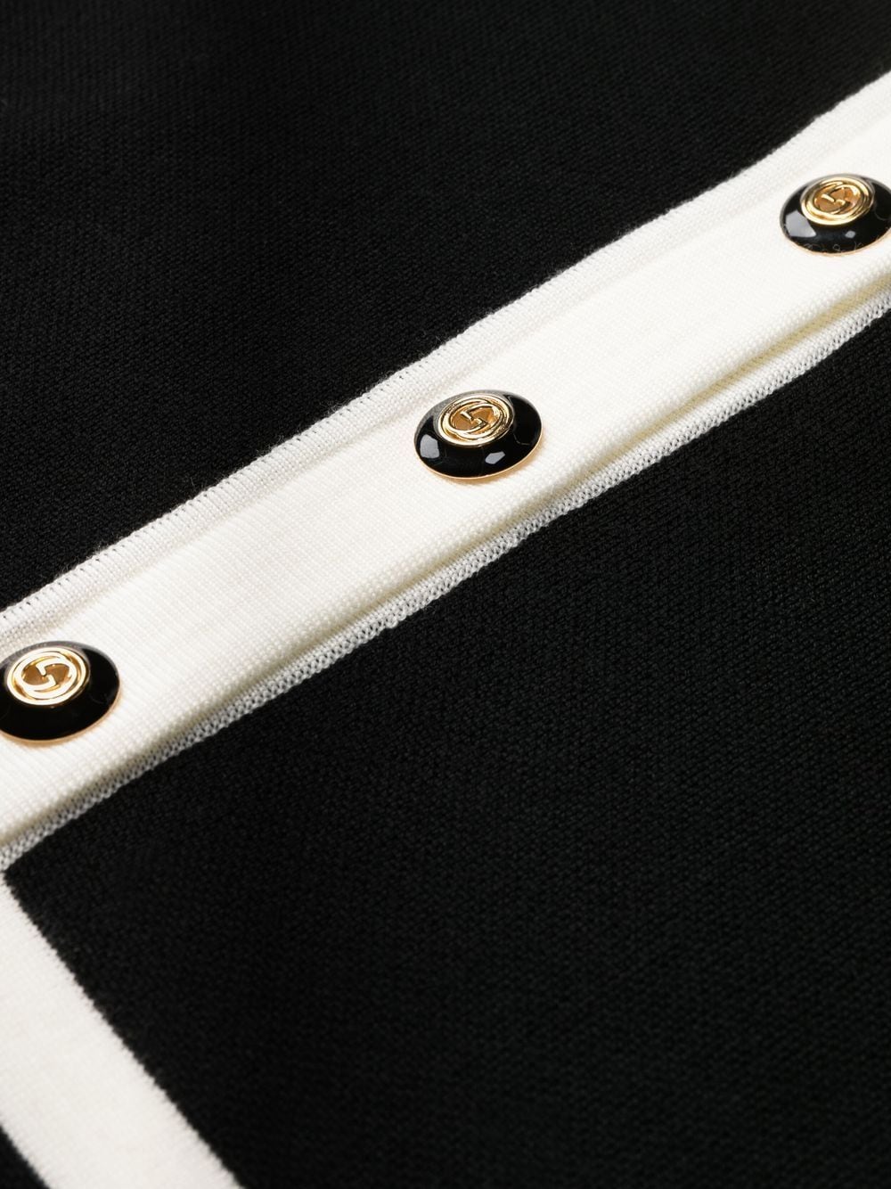 Gucci collared contrast-trim dress - Image 5