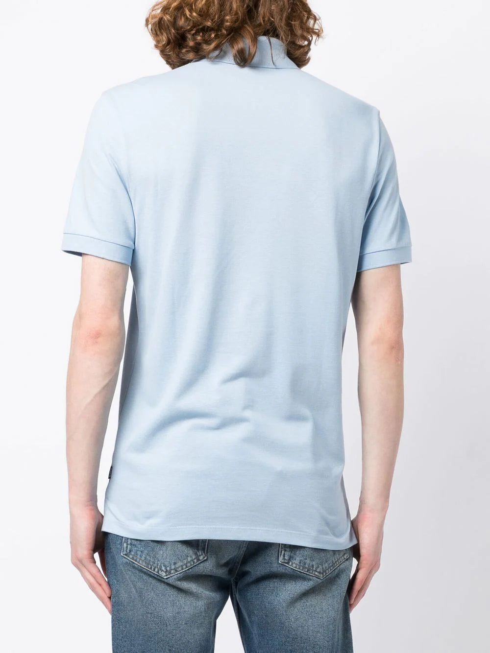 BOSS Pallas embroidered logo polo shirt - Image 3