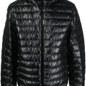 Moncler  Lauzet logo-print padded jacket