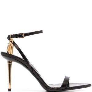 TOM FORD Padlock 85mm leather sandals