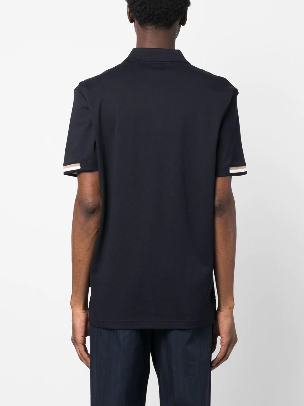 BOSS logo-print short-sleeve polo shirt - Image 3