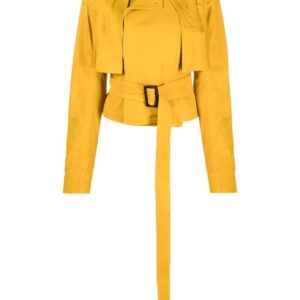 Rick Owens  belted cropped jacket