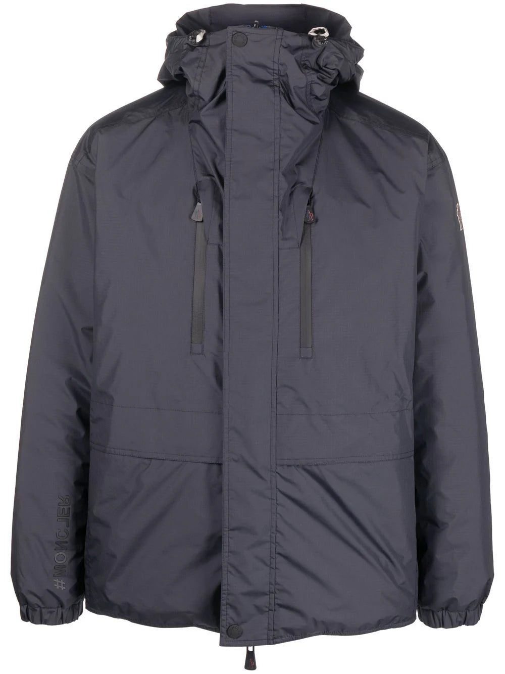 Moncler Grenoble zip-up hooded jacket