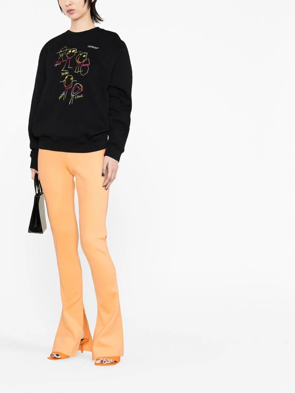 Off-White graphic-print cotton sweatshirt - Image 4