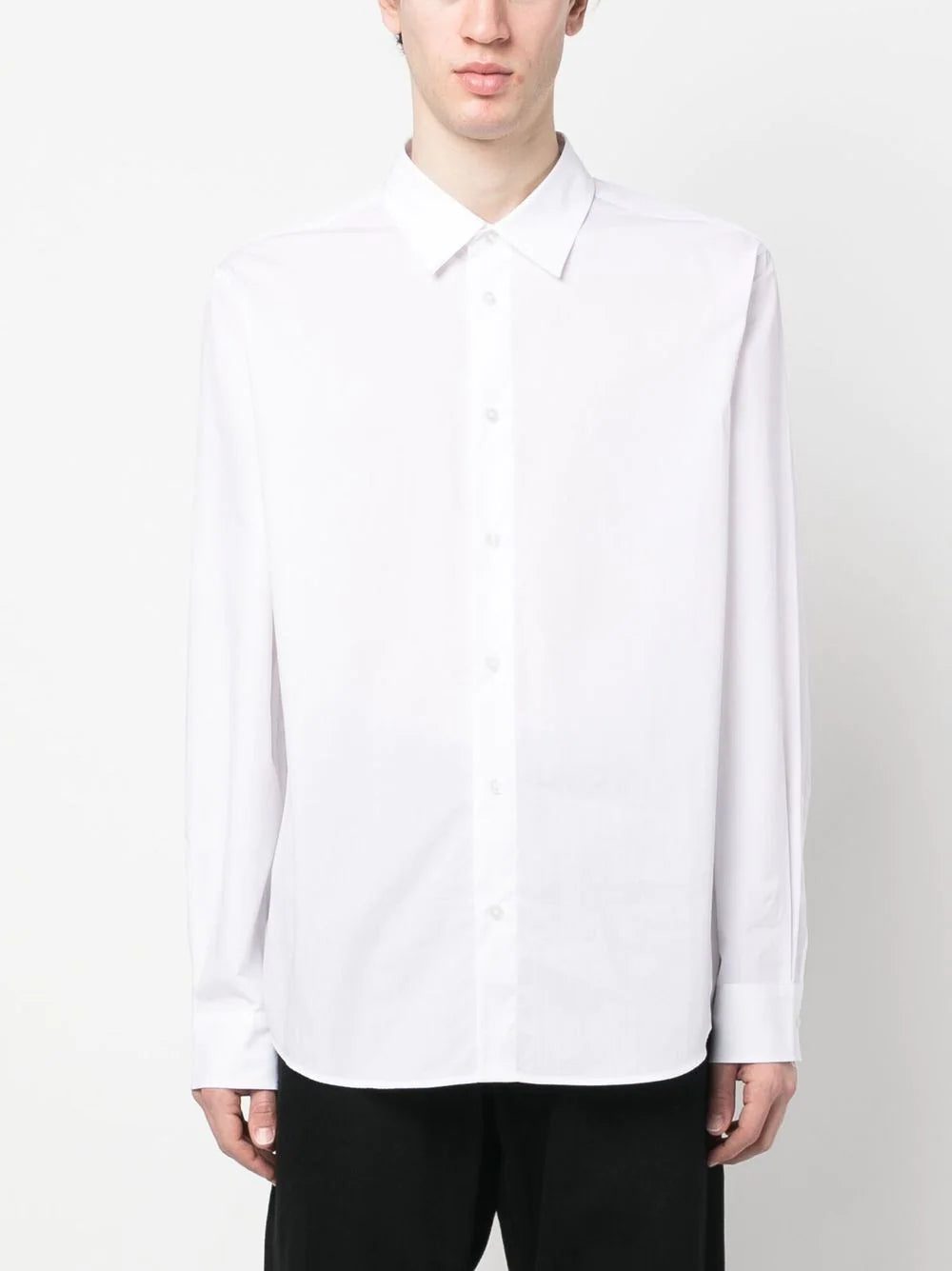 Versace Jeans Couture logo-print cotton shirt - Image 2