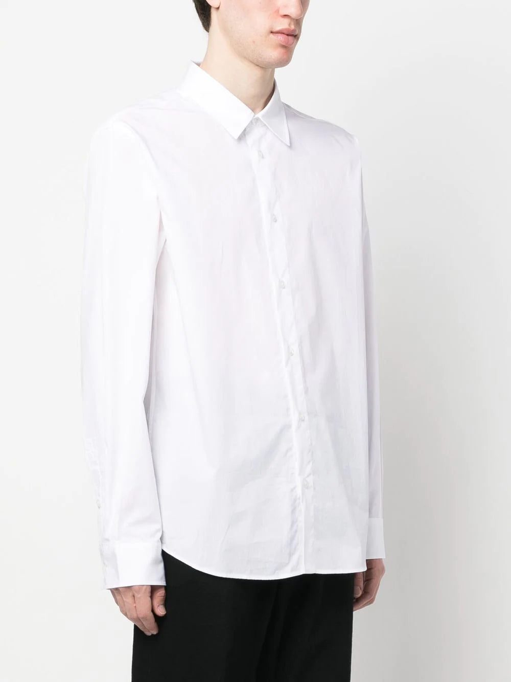 Versace Jeans Couture logo-print cotton shirt - Image 3