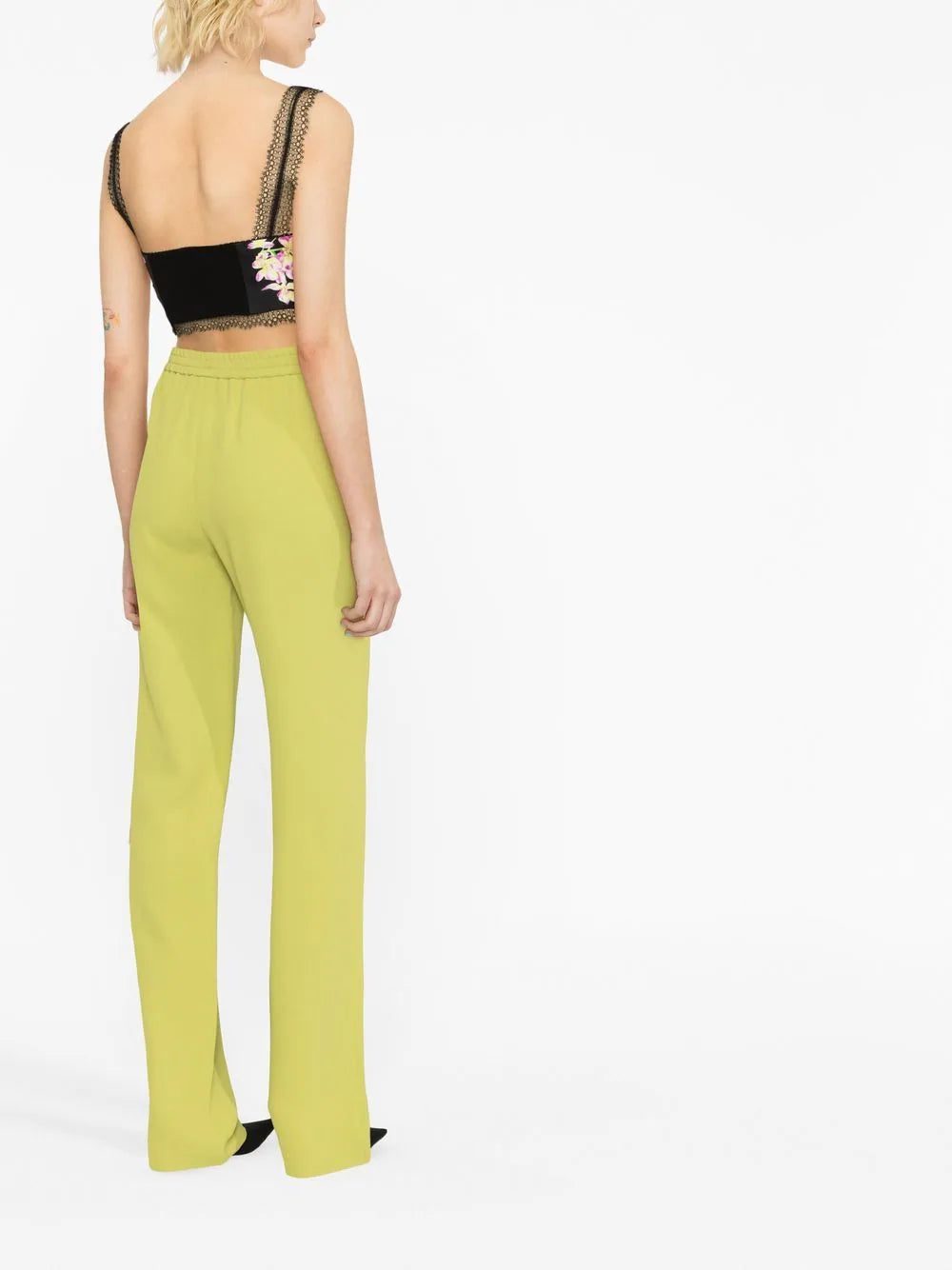 Versace Medusa Orchid-print bustier top - Image 3