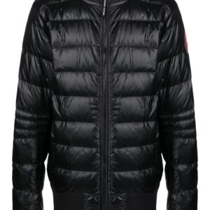 Canada Goose patent finish padded jacket