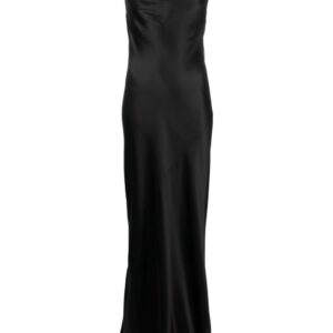 Saint Laurent silk-satin gown