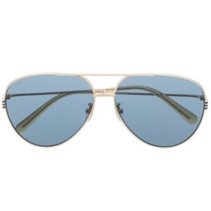 Gucci Eyewear double-bridge pilot-frame sunglasses