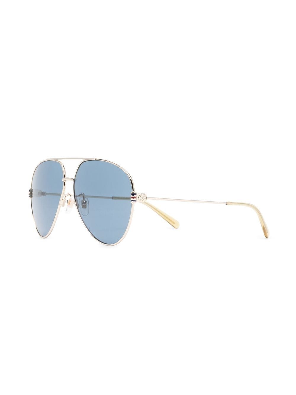 Gucci Eyewear double-bridge pilot-frame sunglasses - Image 2